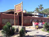 Eingang vom Strand